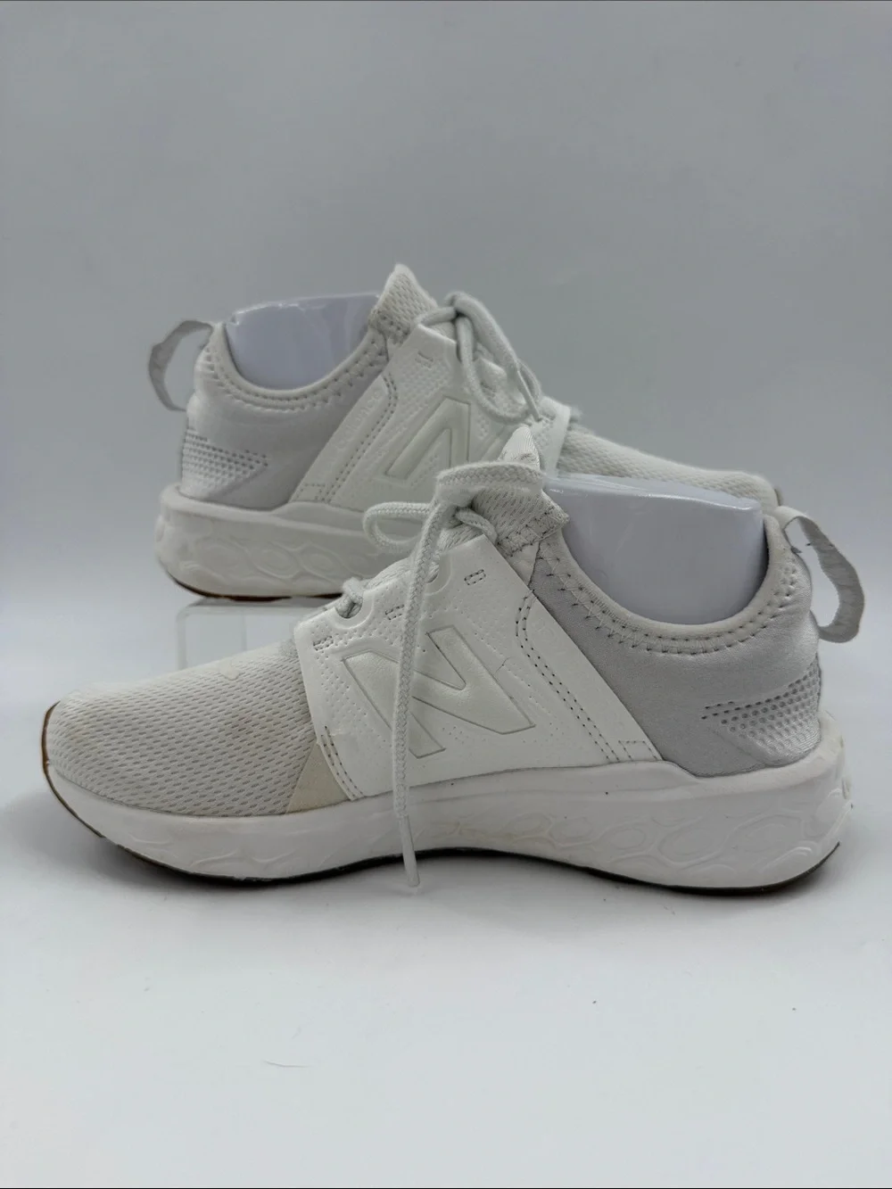 New Balance White Fresh Foam X Cruz v3 Style WCRUZLY3 Women's Size 6.0 Mens 4.5
